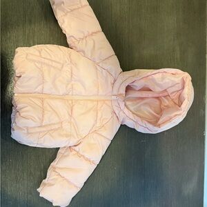 Old Navy Kids Pink Puffer Jacket